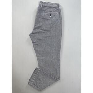 J Crew 770 Straight Stretch Cotton Chambray Chino Pants. Blue, Men's 32X29. EUC!